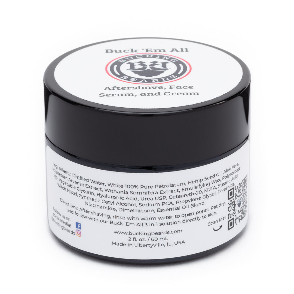 Vegan Aftershave, Face Serum and Cream - All in One - Trending Wellness Store