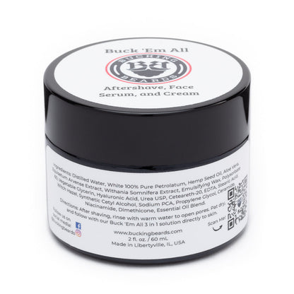 Vegan Aftershave, Face Serum and Cream - All in One - Trending Wellness Store