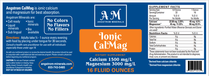 16 oz Angstrom Cal-Mag by Angstrom Minerals - Trending Wellness Store