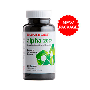 NOW AVAILABLE Alpha 20C Powder | Immune System Supplement by Sunrider - Trending Wellness Store