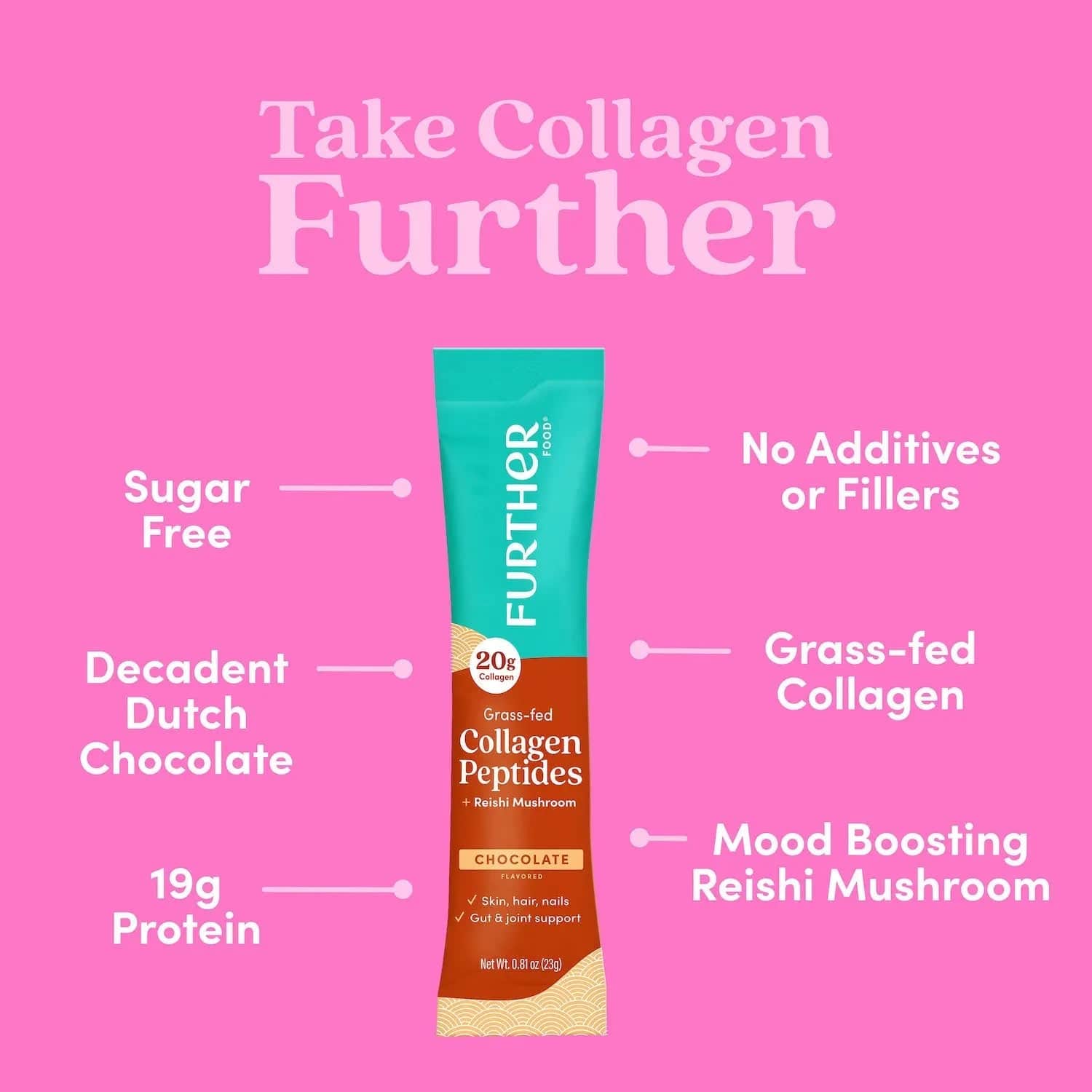 Chocolate Collagen Stick Packets - Trending Wellness Store