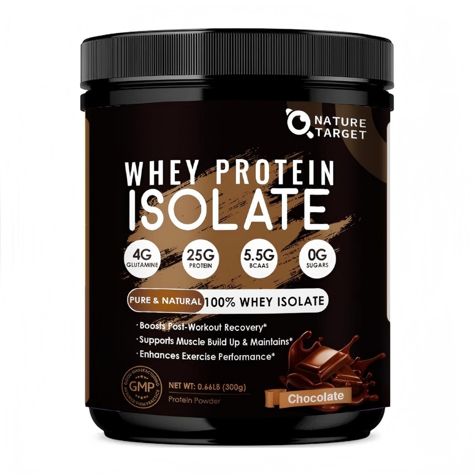 Chocolate Protein Powder, Whey Protein Isolate, 25G Protein/Serving - Trending Wellness Store