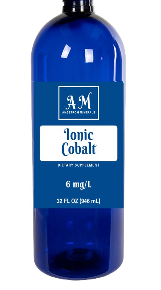 32 oz Ionic Cobalt Supplement by Angstrom Minerals - Trending Wellness Store
