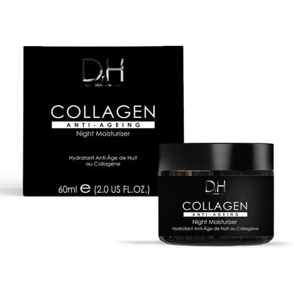 Dr H Collagen Anti-Ageing Night Moisturiser 60ml - Trending Wellness Store