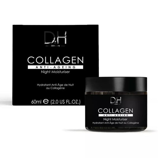 Dr H Collagen Anti-Ageing Night Moisturiser 60ml - Trending Wellness Store