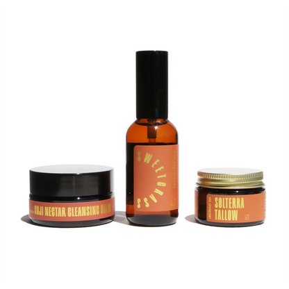 Daily Cleansing Bundle with Goji Nectar Cleansing Balm - Normal/Mature Skin - Trending Wellness Store
