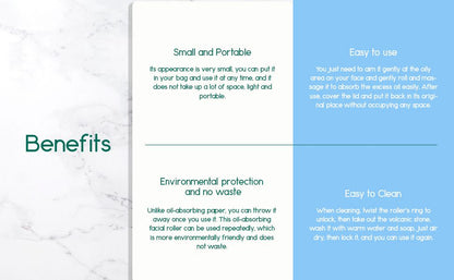 Volcanic Stone Oil-Absorbing Face Roller - Trending Wellness Store