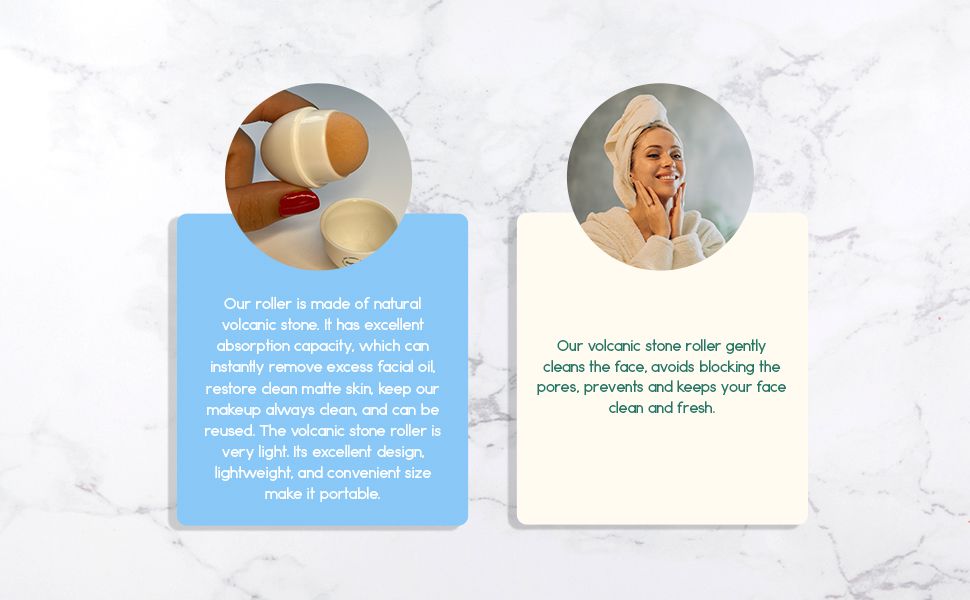 Volcanic Stone Oil-Absorbing Face Roller - Trending Wellness Store