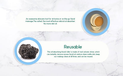 Volcanic Stone Oil-Absorbing Face Roller - Trending Wellness Store