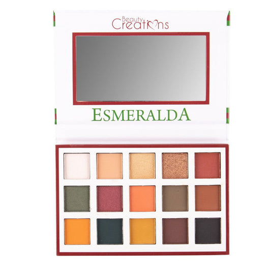 BEAUTY CREATIONS Esmeralda 15 Color Eyeshadow Palette - Trending Wellness Store