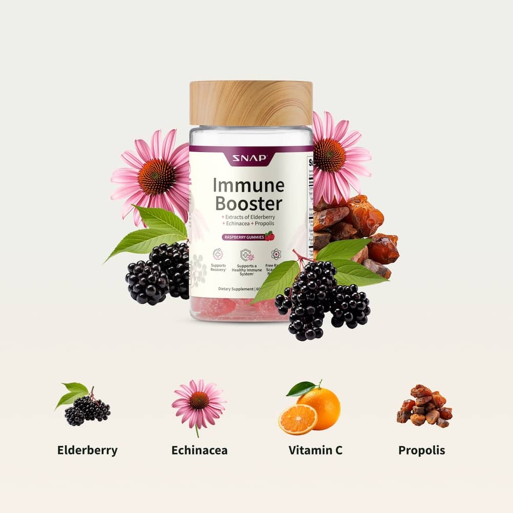 Elderberry Gummies Immune Booster - Trending Wellness Store