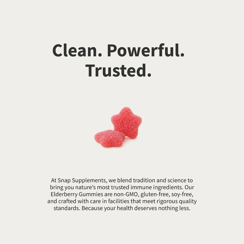 Elderberry Gummies Immune Booster - Trending Wellness Store