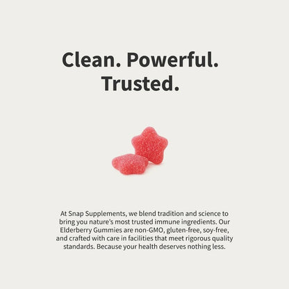 Elderberry Gummies Immune Booster - Trending Wellness Store