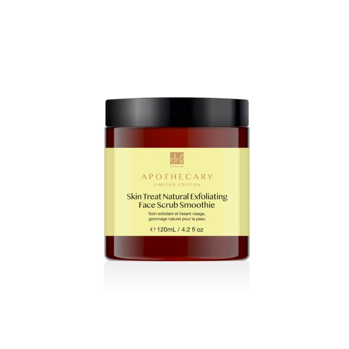 Dr Botanicals Skin Treat Natural Exfoliating Face Scrub Smoothie 120ml Twin Value Savings Pack - Trending Wellness Store