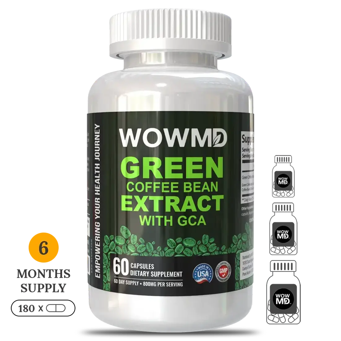 Green Coffee Bean Extract With GCA - Trending Wellness Store