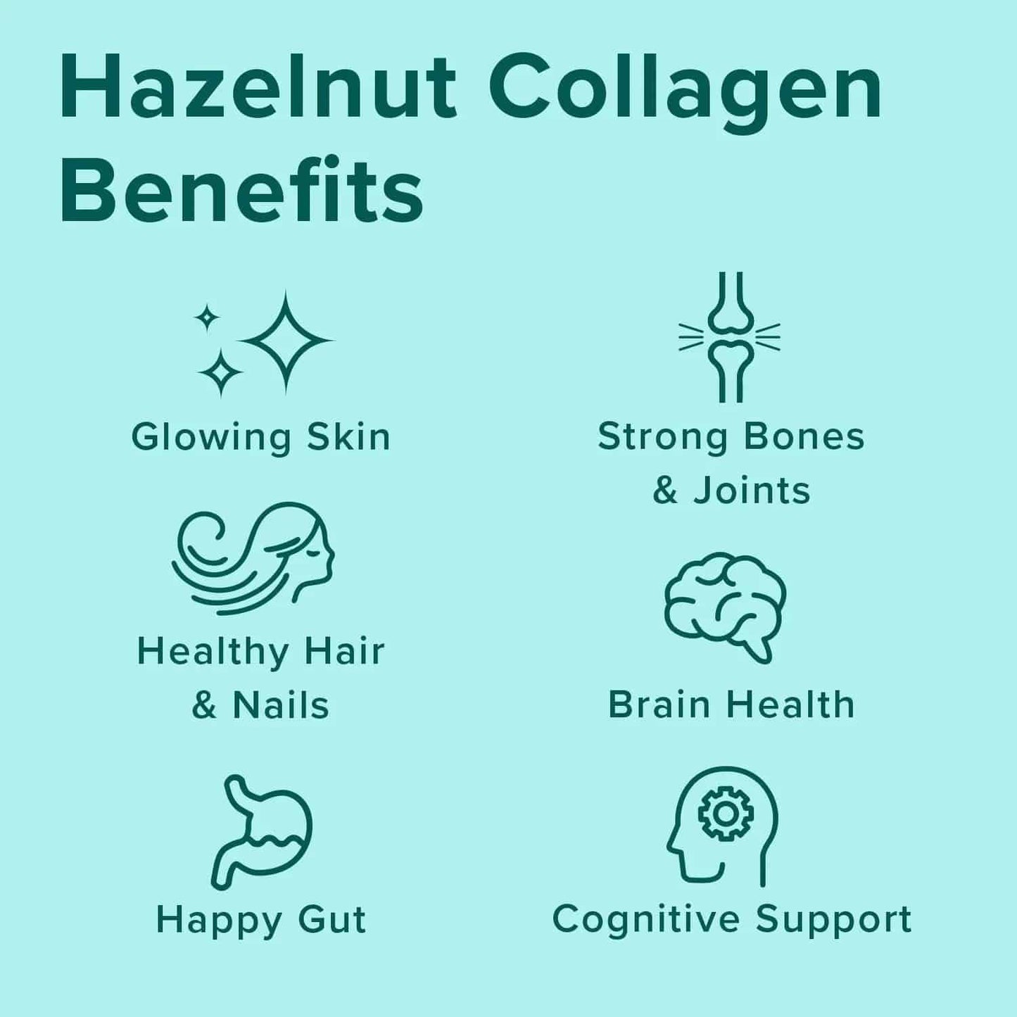 Hazelnut Collagen Peptides Powder - Trending Wellness Store