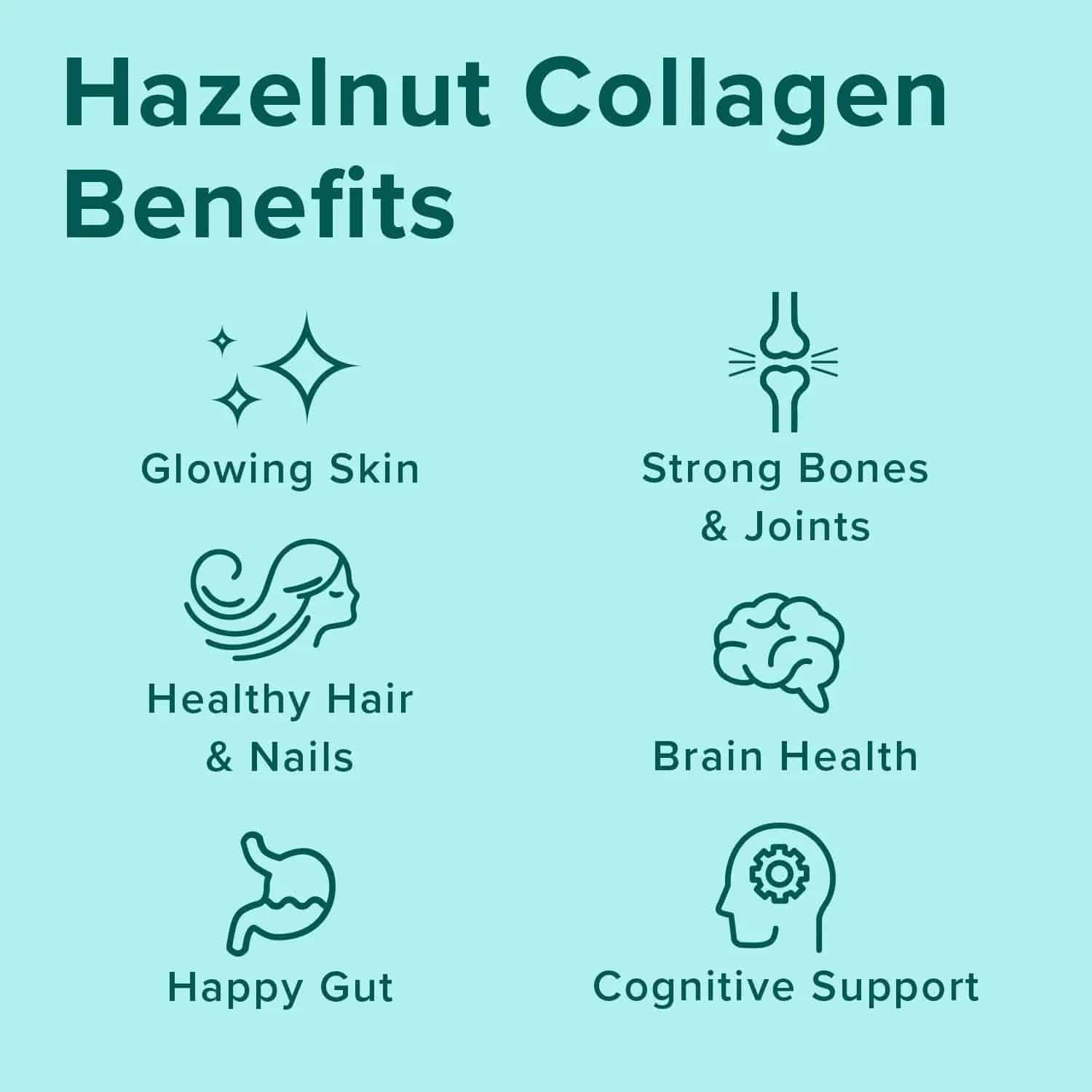 Hazelnut Collagen Peptides Powder - Trending Wellness Store