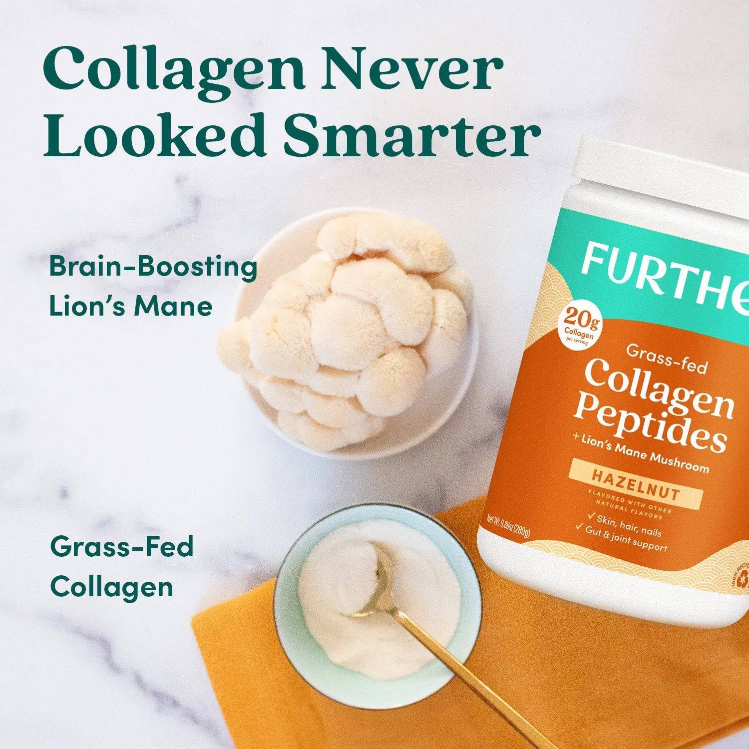 Hazelnut Collagen Peptides Powder - Trending Wellness Store