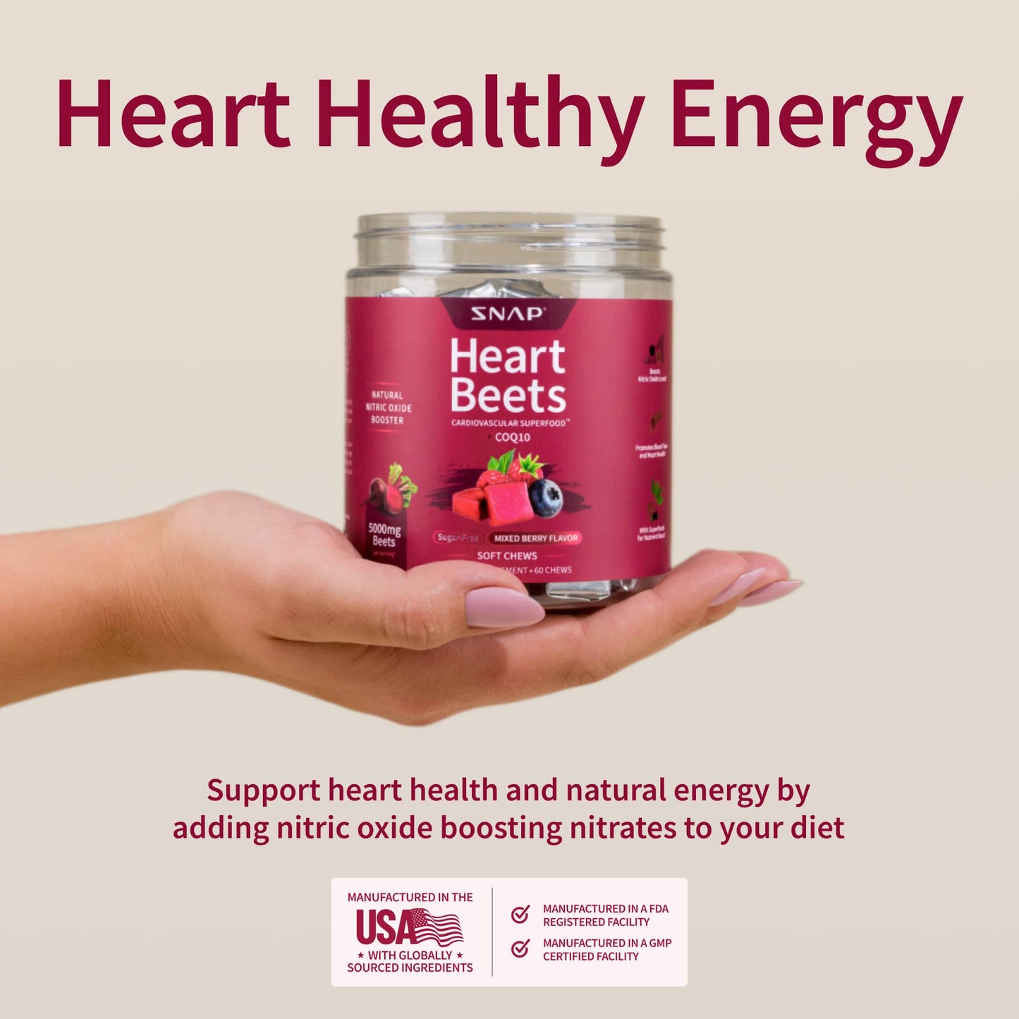 Heart Beets Chews - Trending Wellness Store
