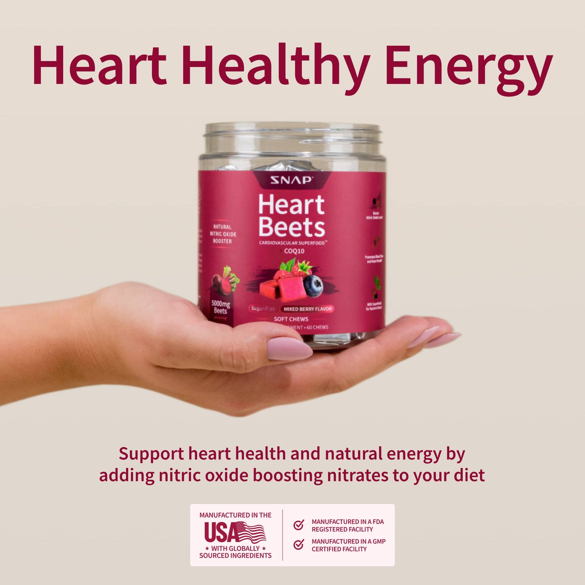 Heart Beets Chews - Trending Wellness Store