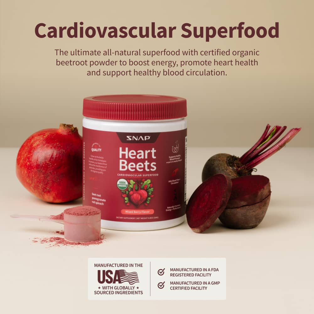 3 Heart Beets + 1 Free Container + Free Shaker + Free E-Book - Trending Wellness Store