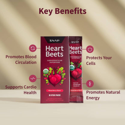 Heart Beets Stick Packs - Trending Wellness Store