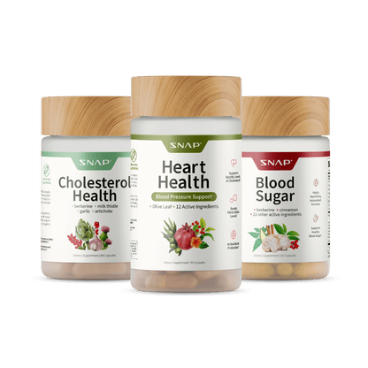 Heart Health, Blood Sugar & Cholesterol Health Bundle - Trending Wellness Store