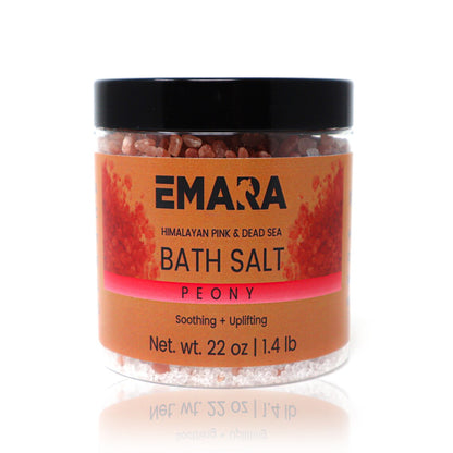 5 Bath Salt Spa Gift Set - Luxury Himalayan Pink and Dead Sea Salt Bath Soak Enriched with Rosehip Oil Vitamin E Oil 7 LB Bulk Bath Salt - Trending Wellness Store