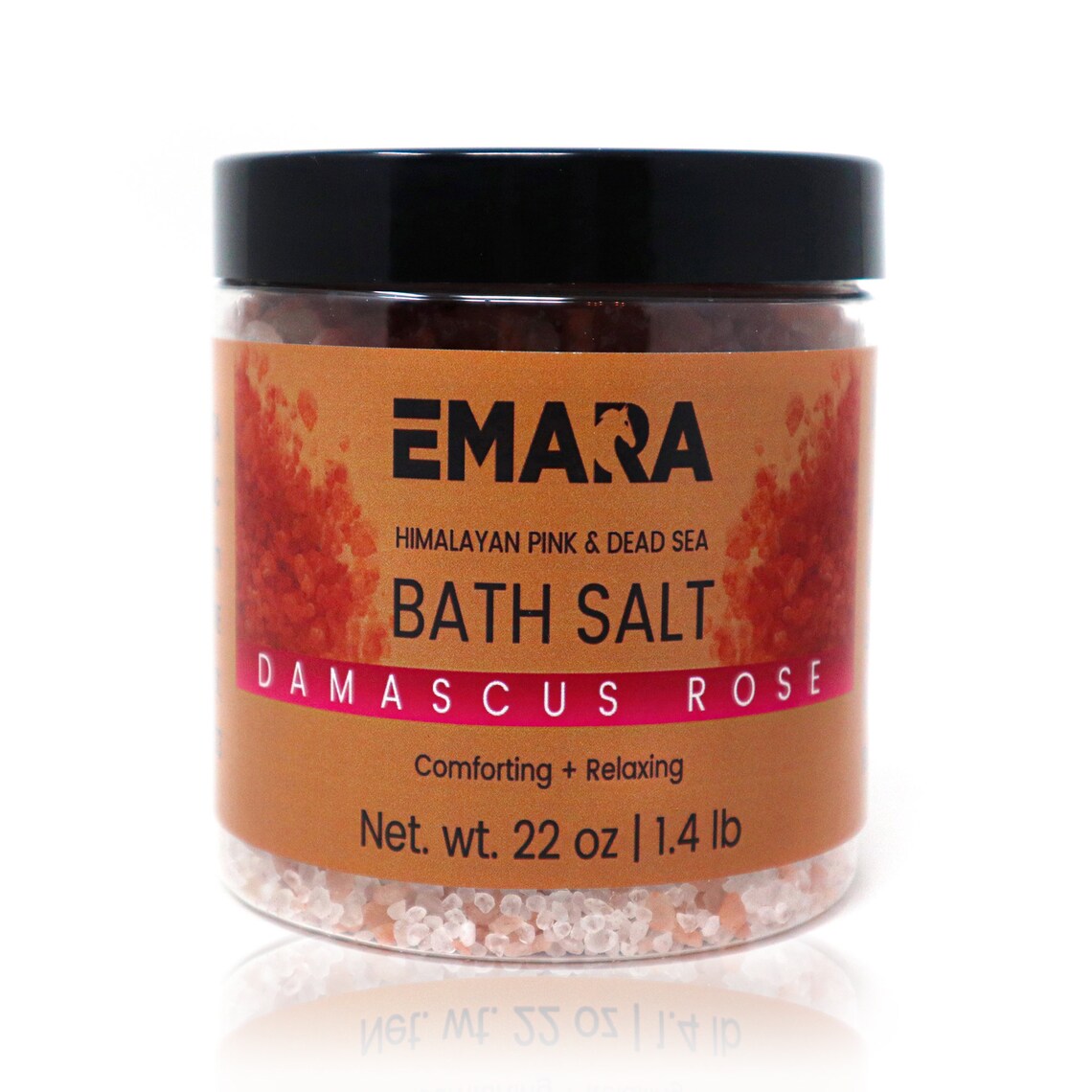 5 Bath Salt Spa Gift Set - Luxury Himalayan Pink and Dead Sea Salt Bath Soak Enriched with Rosehip Oil Vitamin E Oil 7 LB Bulk Bath Salt - Trending Wellness Store