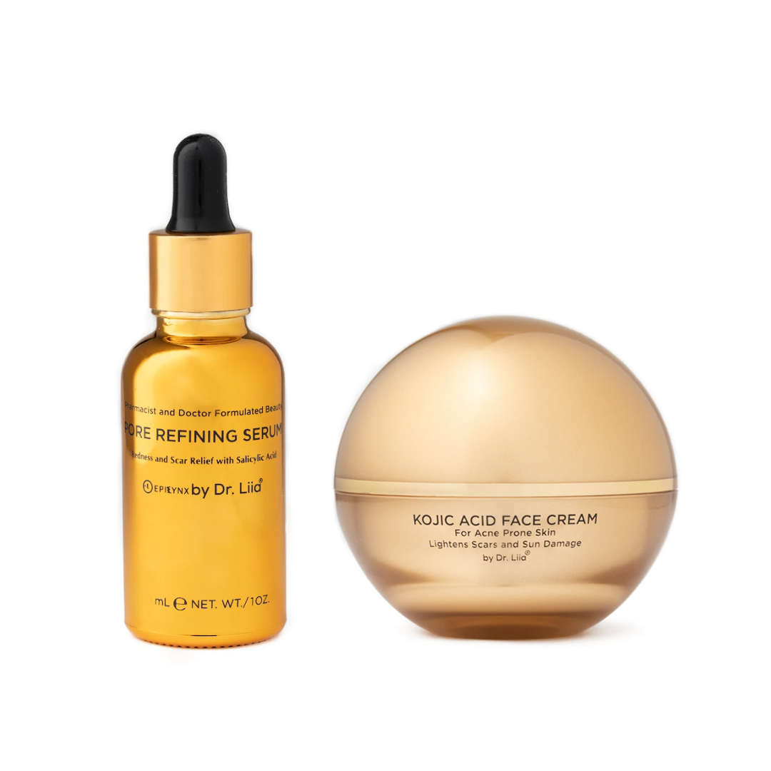 Moisturizer Set for Acne Prone Skin and Acne Scars - Brightening - Trending Wellness Store