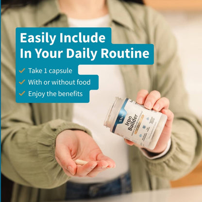 Iron Builder with Vitamins B & C Absorption Boosters - Trending Wellness Store