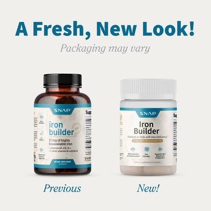 Iron Builder with Vitamins B & C Absorption Boosters - Trending Wellness Store
