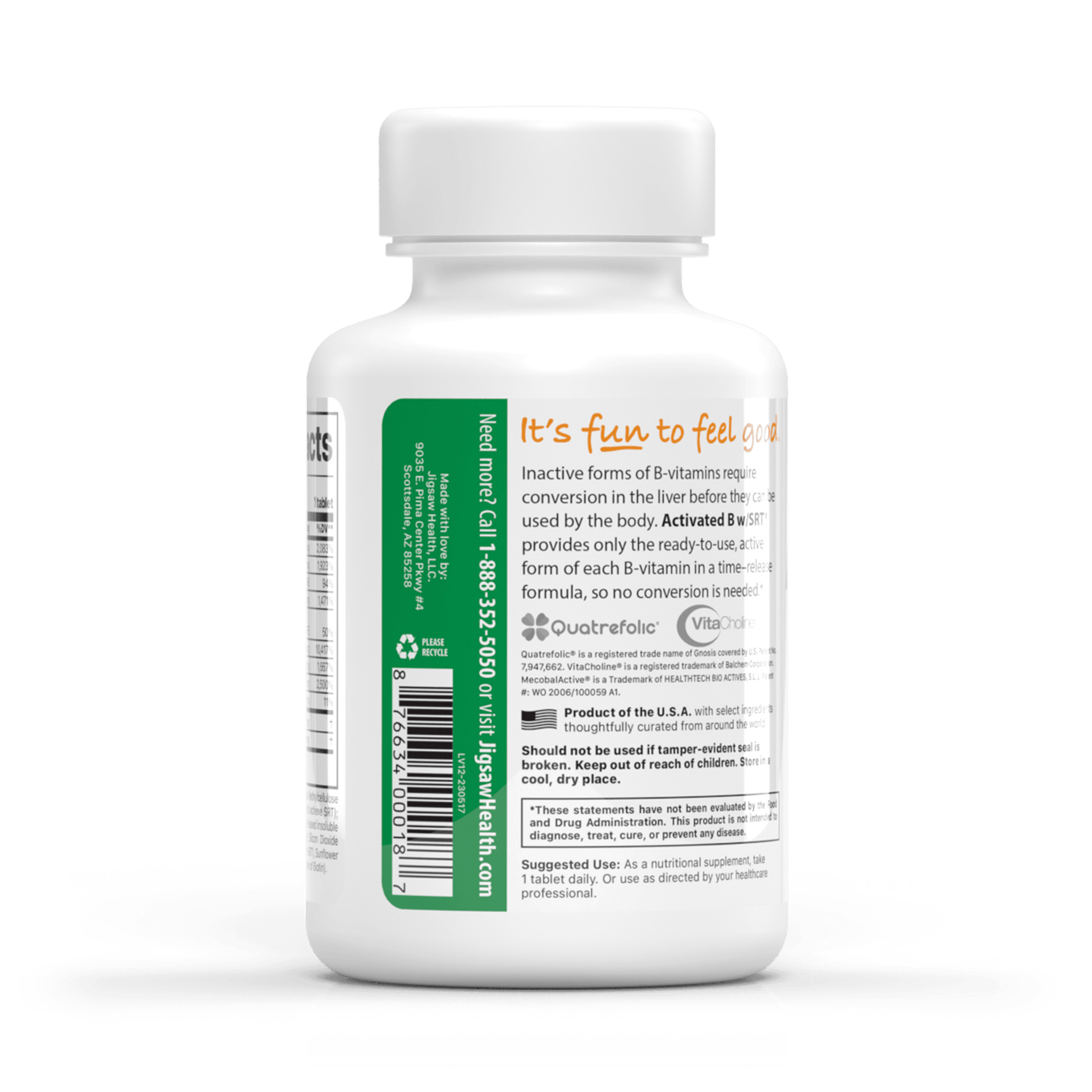 Jigsaw Activated B w/SRT® - Trending Wellness Store