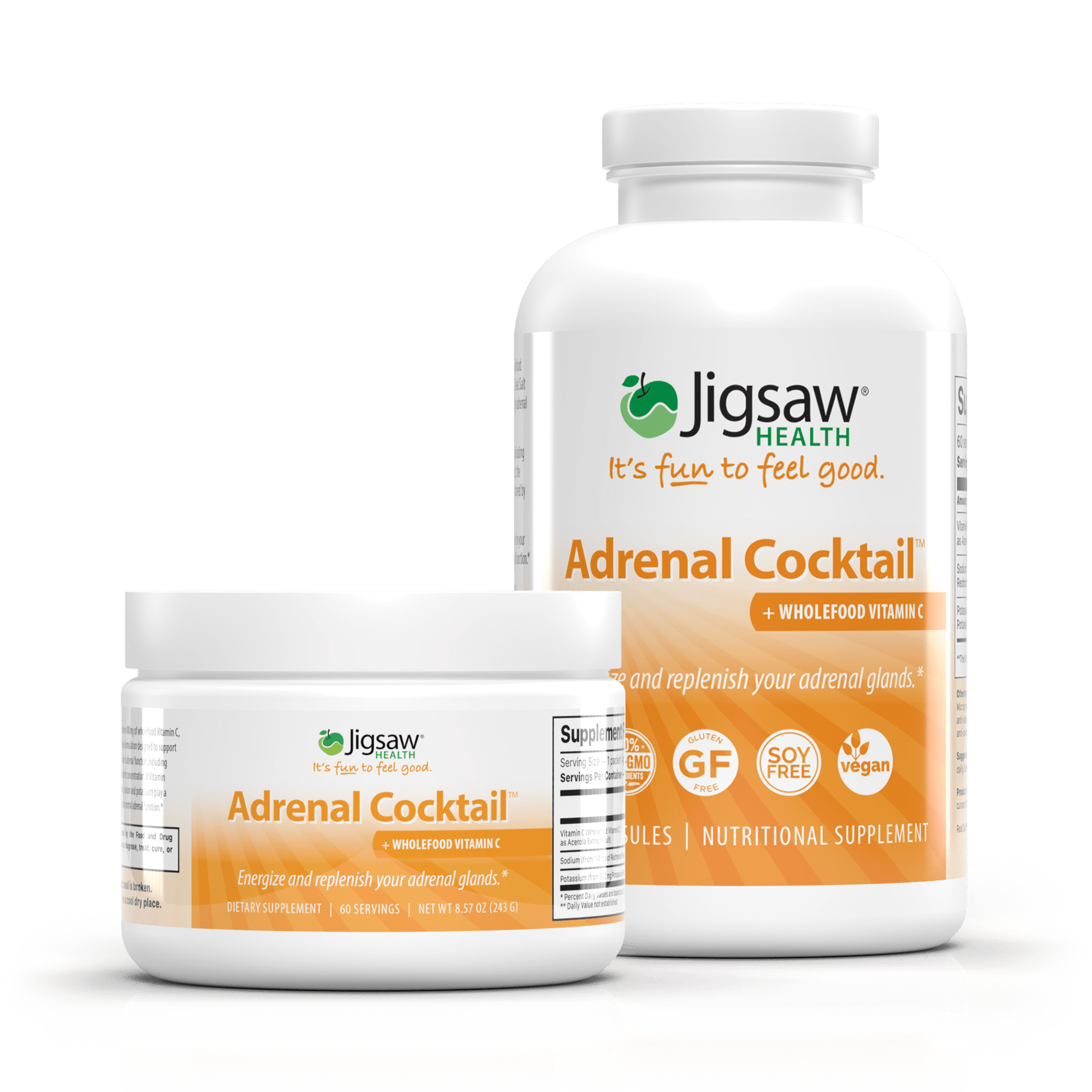 Jigsaw Adrenal Cocktail™ + Wholefood Vitamin C - Trending Wellness Store