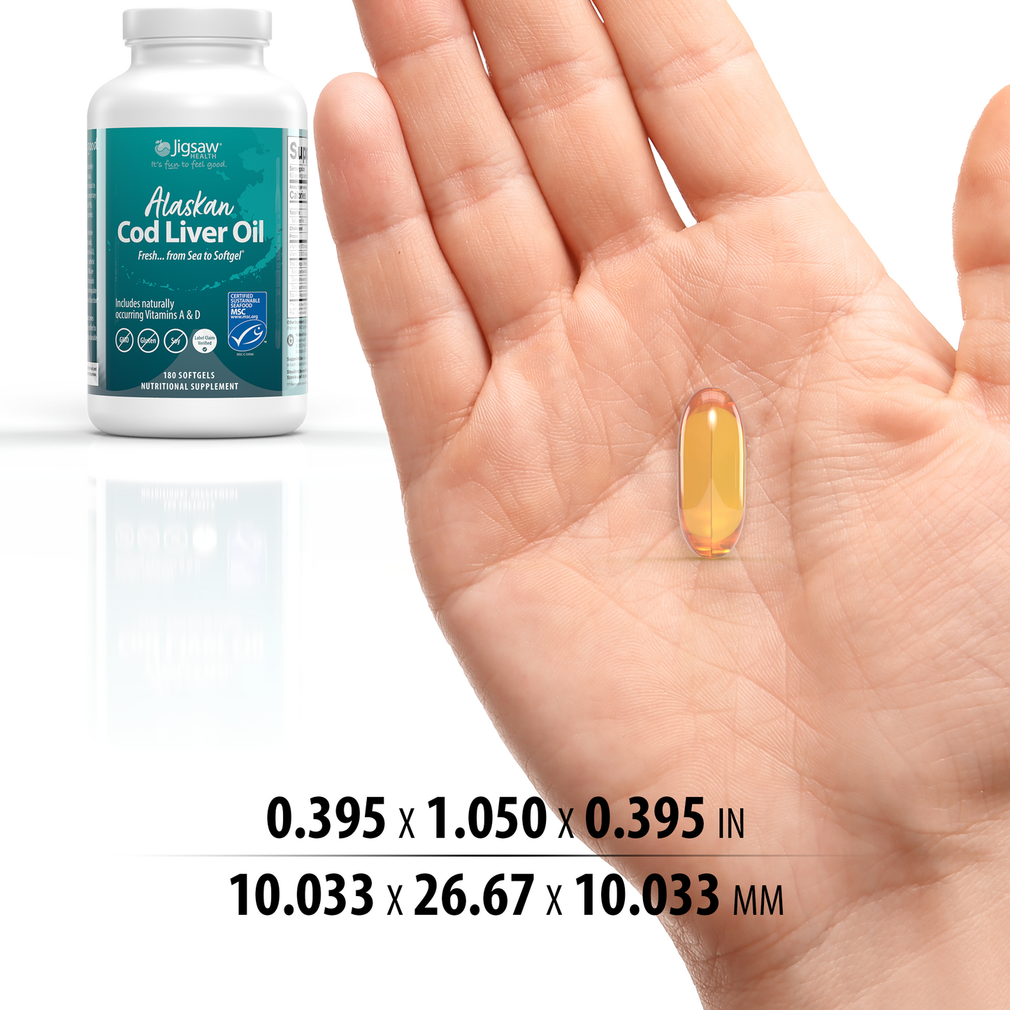 Jigsaw Alaskan Cod Liver Oil™ - Trending Wellness Store