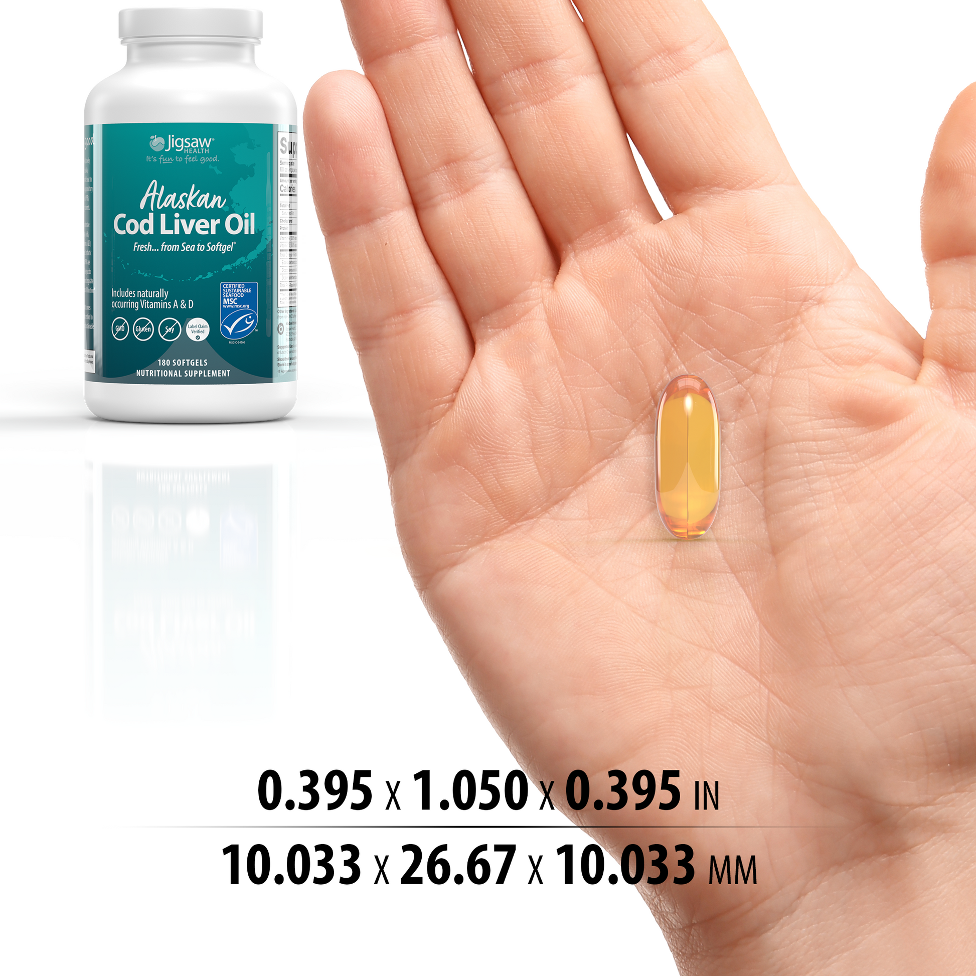 Jigsaw Alaskan Cod Liver Oil™ - Trending Wellness Store
