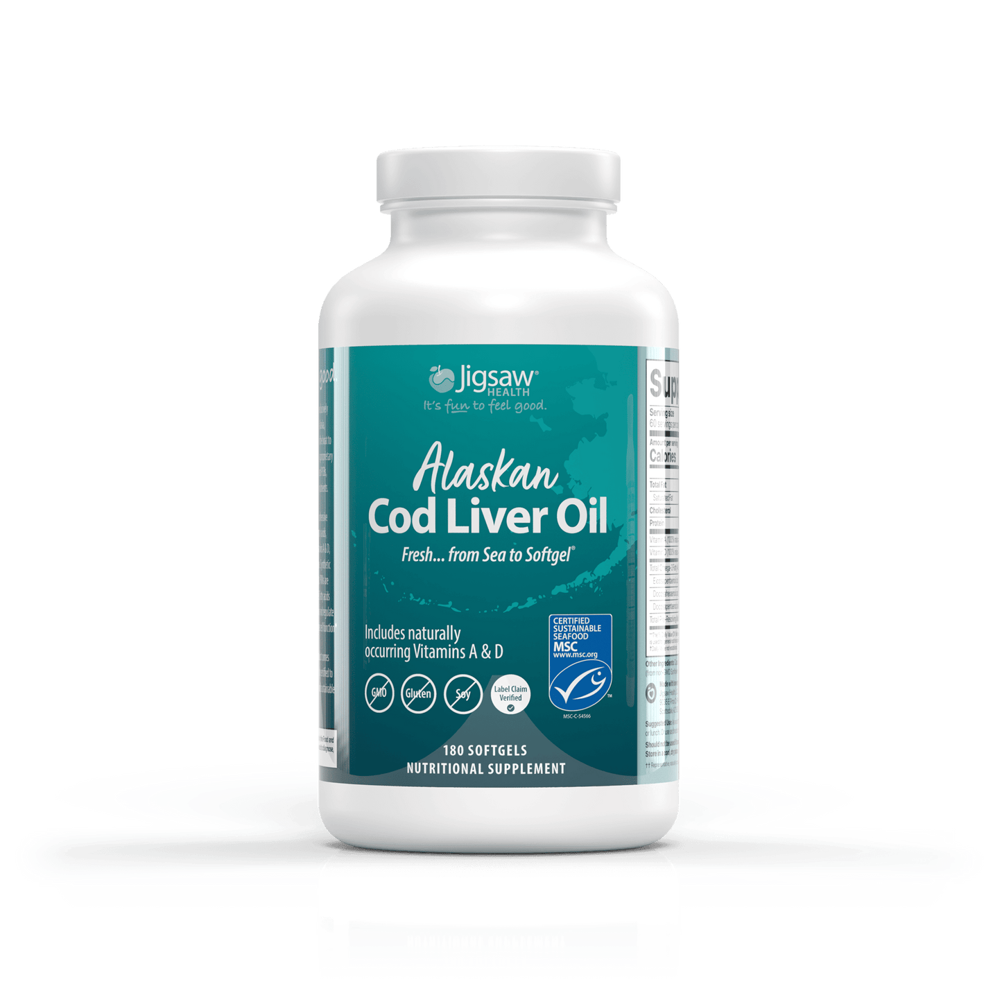Jigsaw Alaskan Cod Liver Oil™ - Trending Wellness Store
