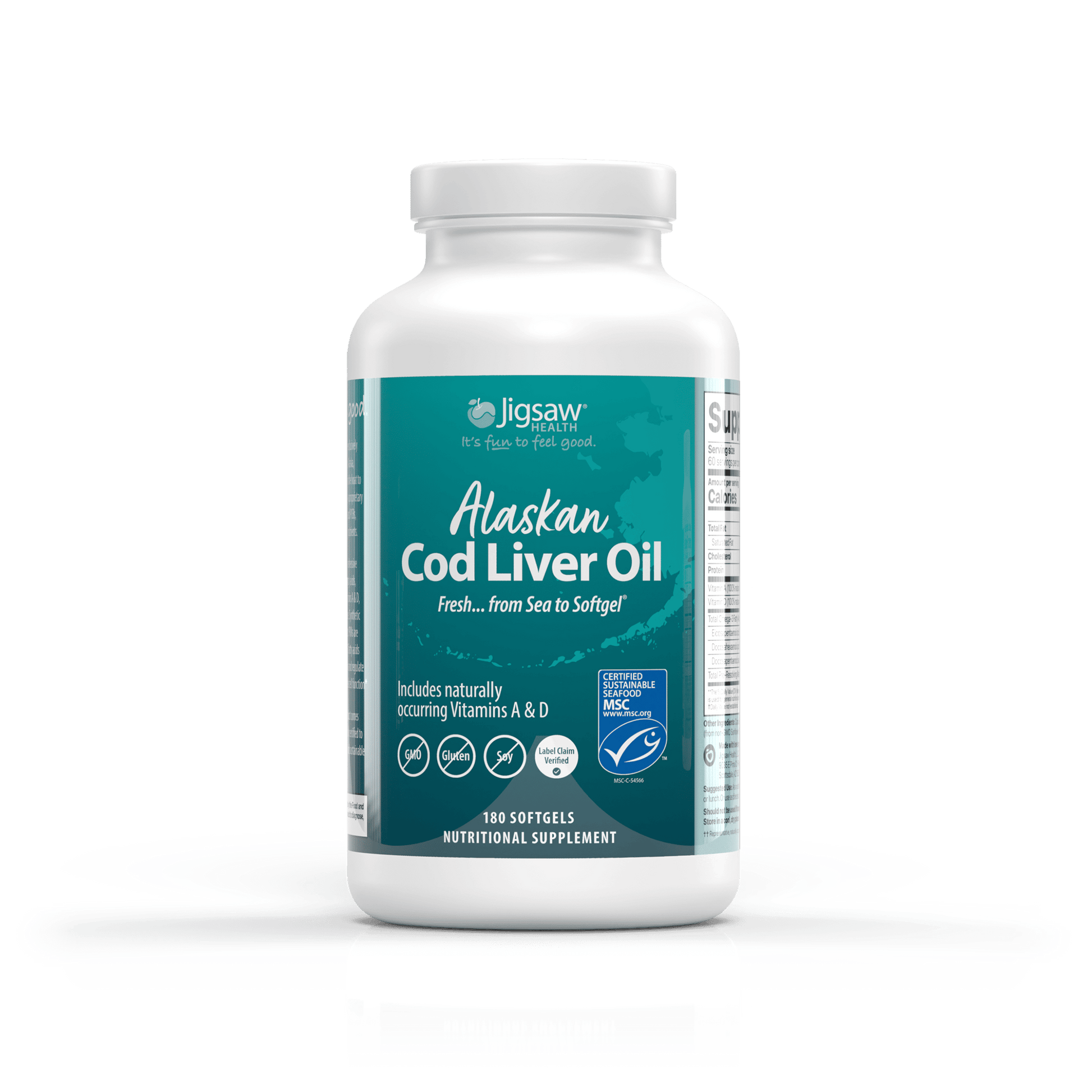 Jigsaw Alaskan Cod Liver Oil™ - Trending Wellness Store