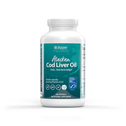 Jigsaw Alaskan Cod Liver Oil™ - Trending Wellness Store