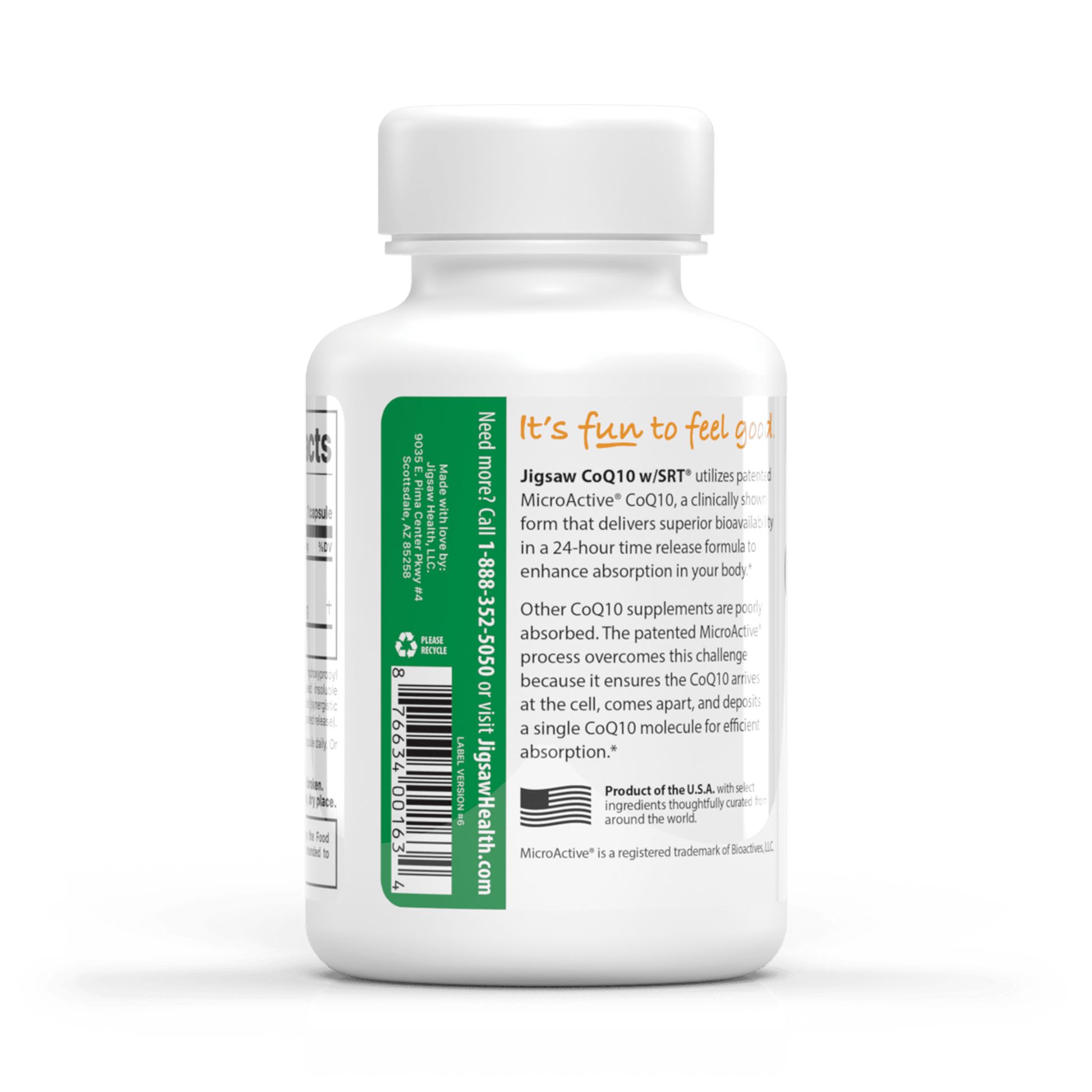 Jigsaw CoQ10 w/SRT® - Trending Wellness Store