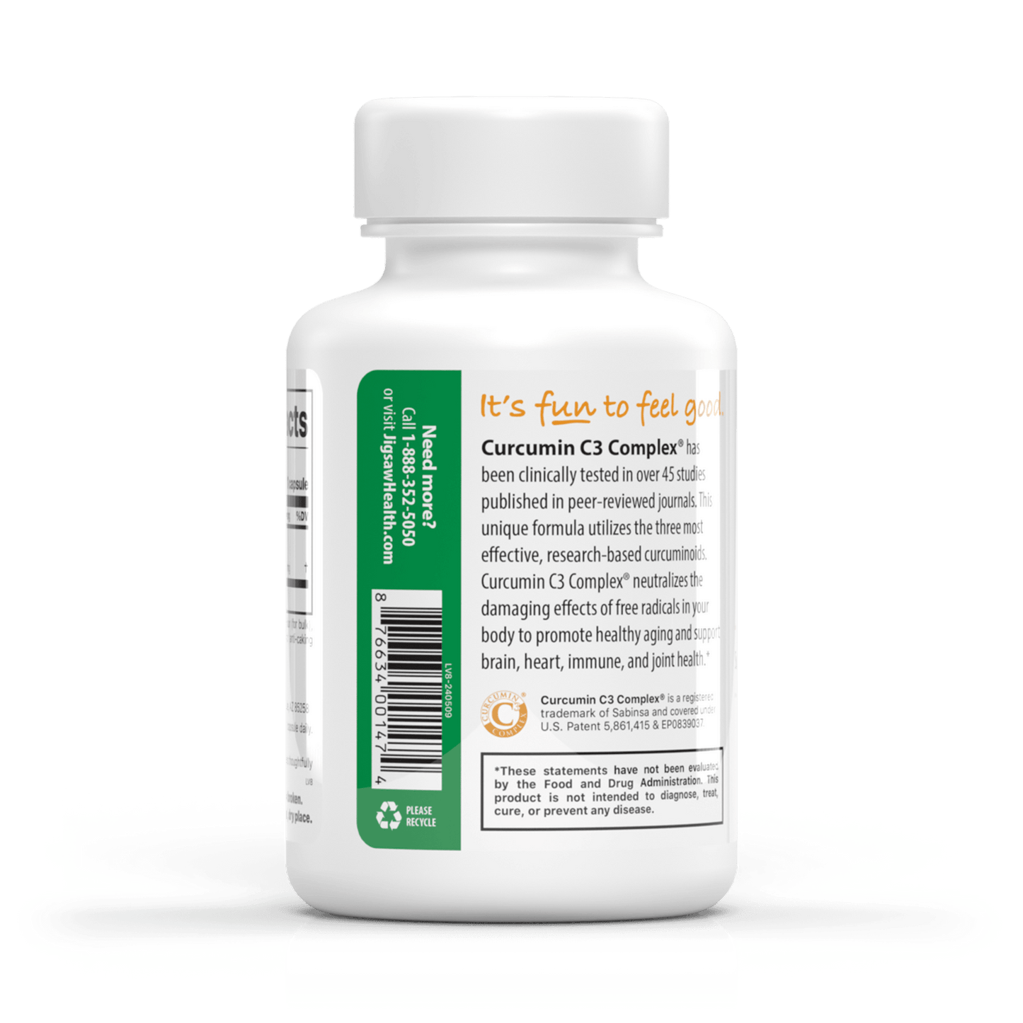 Jigsaw Curcumin C3 Complex® - Trending Wellness Store