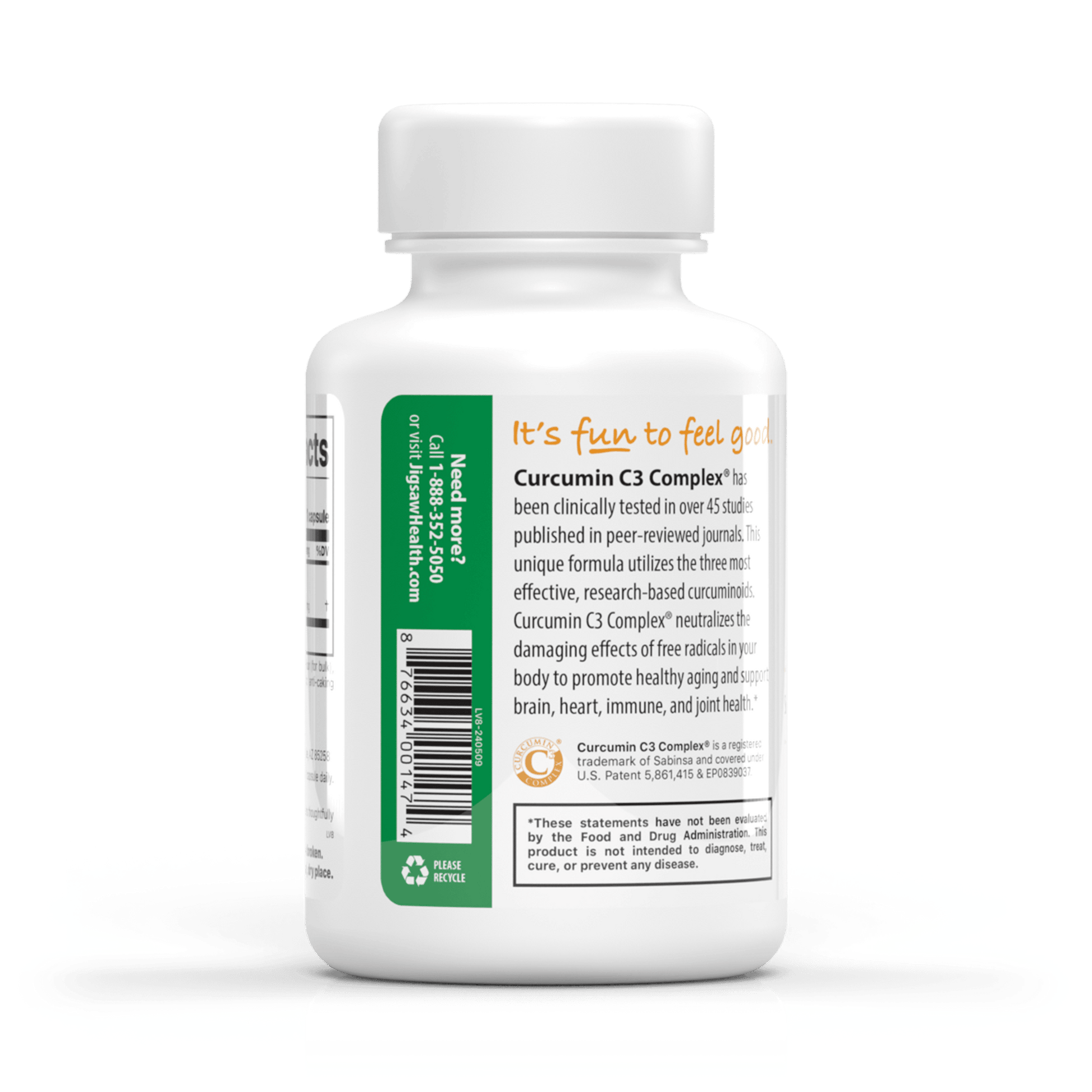 Jigsaw Curcumin C3 Complex® - Trending Wellness Store