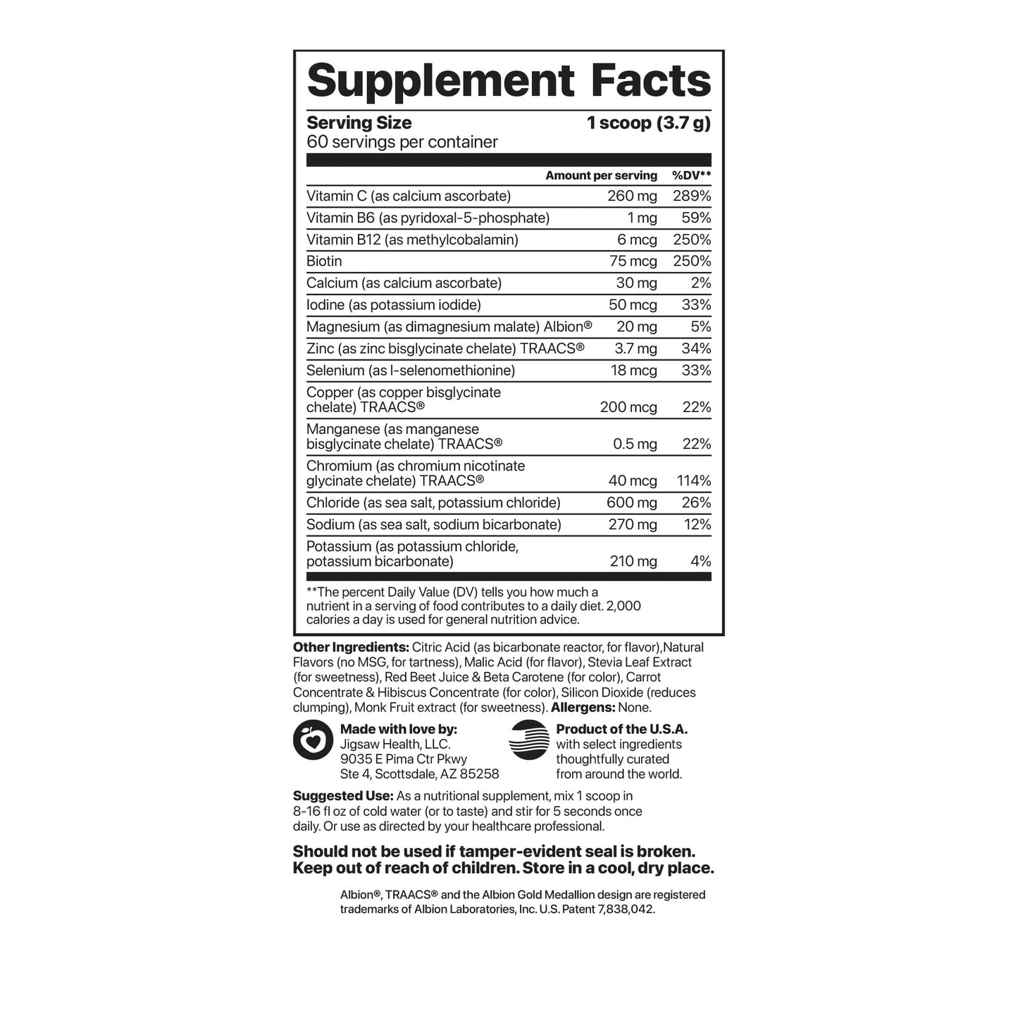 Jigsaw Electrolyte Supreme™ - Trending Wellness Store