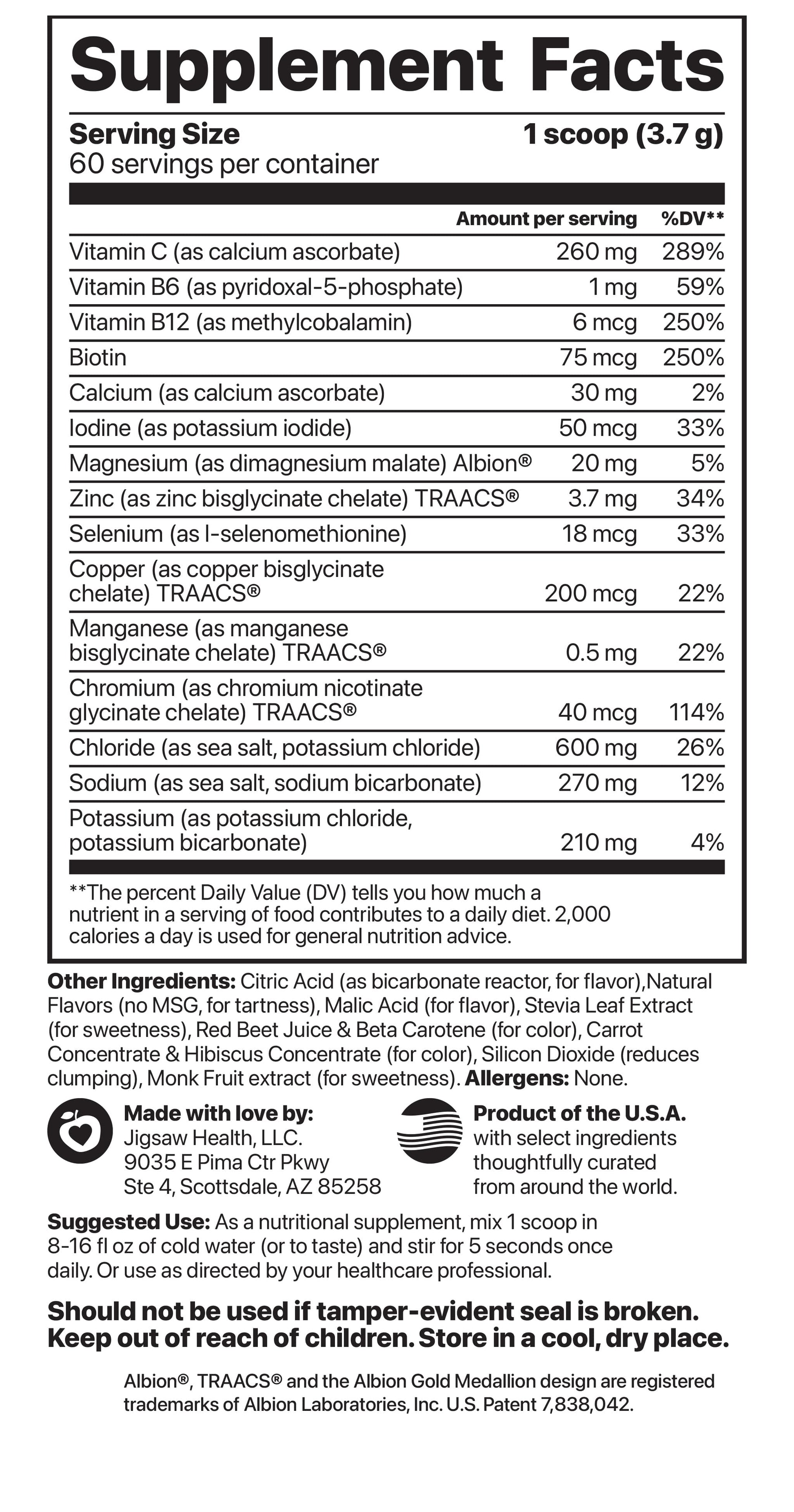 Jigsaw Electrolyte Supreme™ - Trending Wellness Store