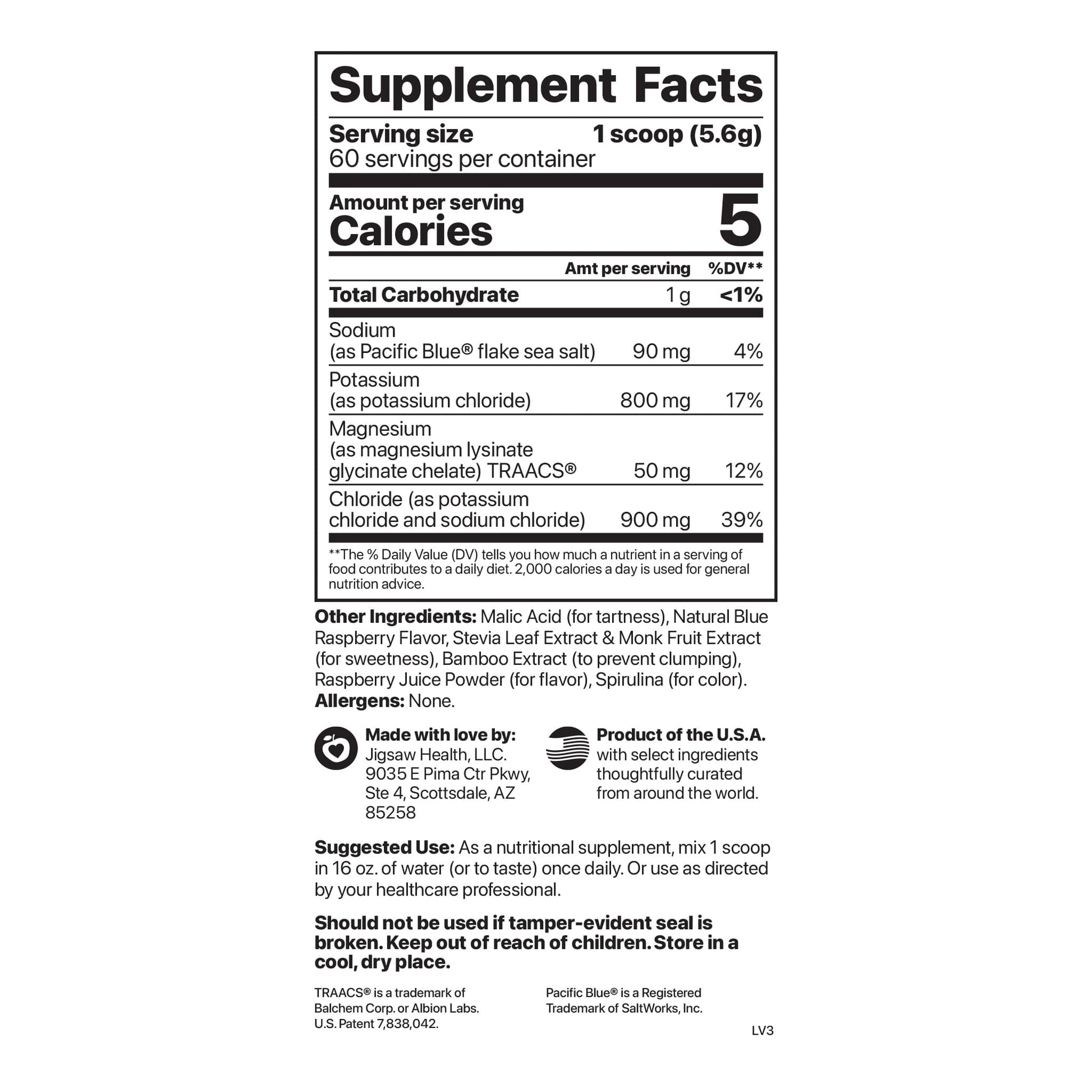 Jigsaw Potassium Cocktail™ - Trending Wellness Store