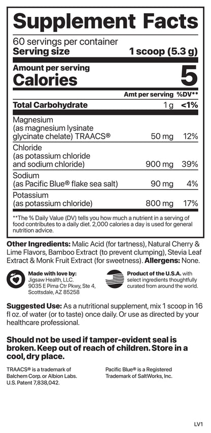 Jigsaw Potassium Cocktail™ - Trending Wellness Store