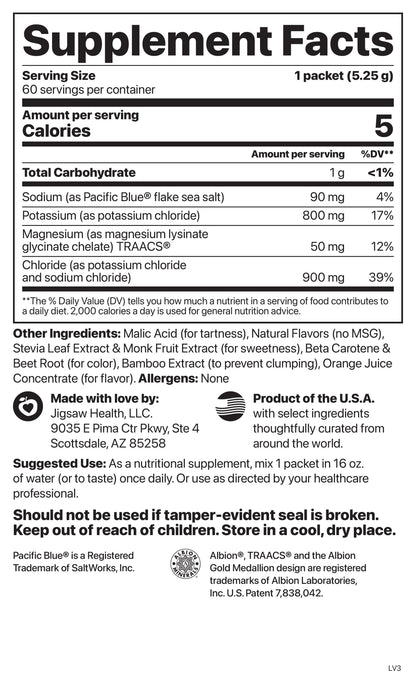 Jigsaw Potassium Cocktail™ - Trending Wellness Store