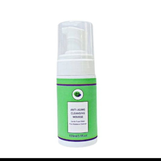 Khichi Beauty Anti-aging Cleansing Mousse, Gentle Foam Wash, Pure Radiance Cleanser 3.5 oz (100ml). - Trending Wellness Store