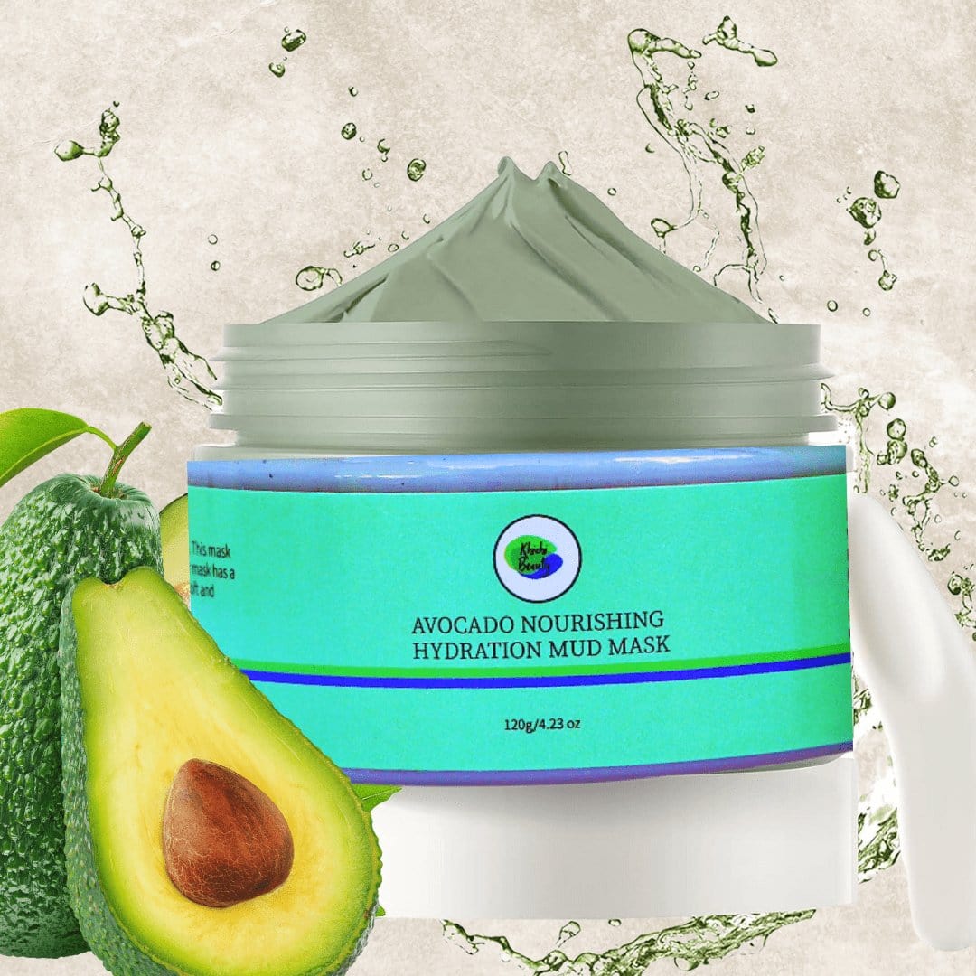 Khichi Beauty Avocado Nourishing Hydration Mud Mask  4.23oz. - Trending Wellness Store