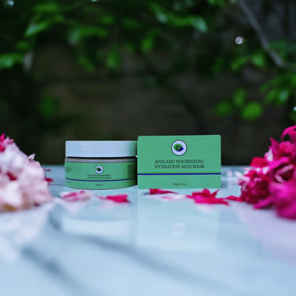 Khichi Beauty Avocado Nourishing Hydration Mud Mask  4.23oz. - Trending Wellness Store